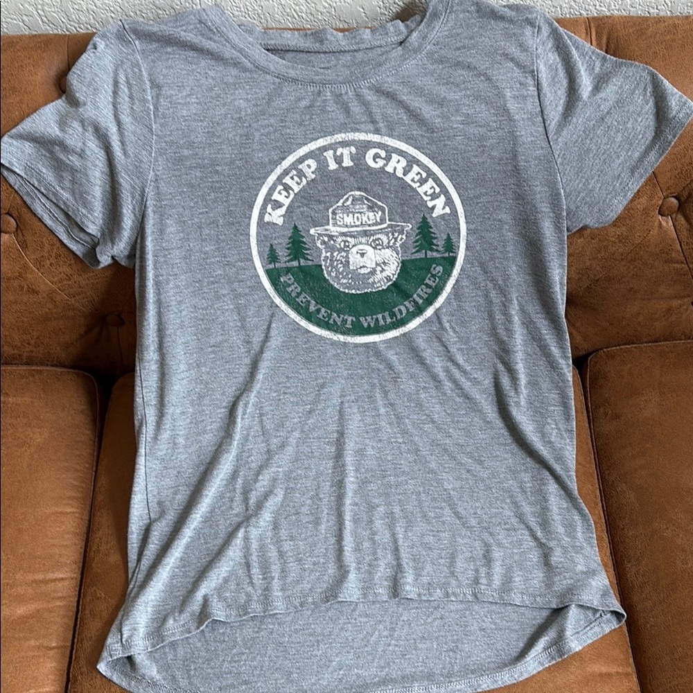 Gray Keep It Green T-Shirt